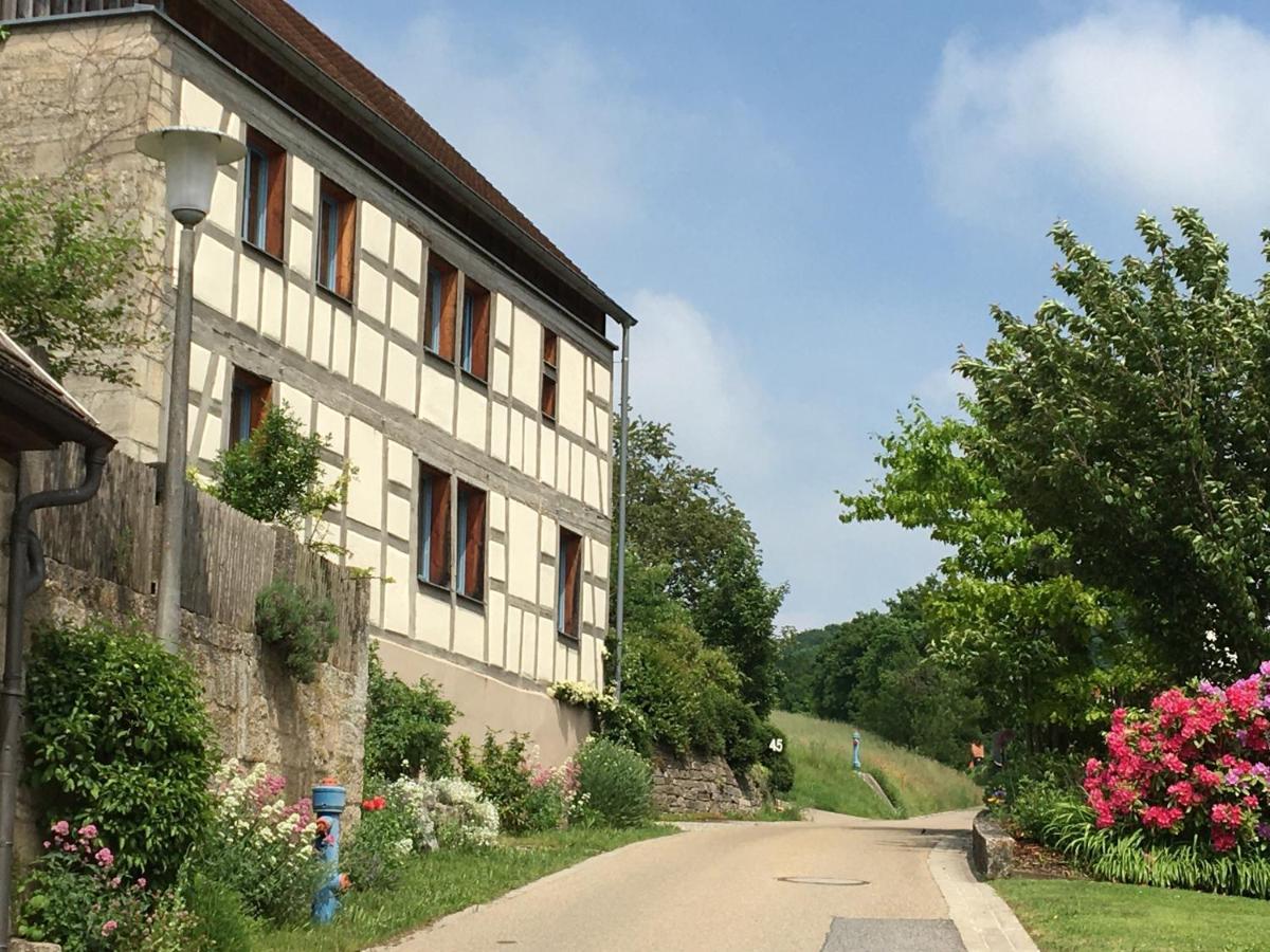 Rose Cottage Im Romantischen Taubertal 阿德尔斯霍芬 外观 照片
