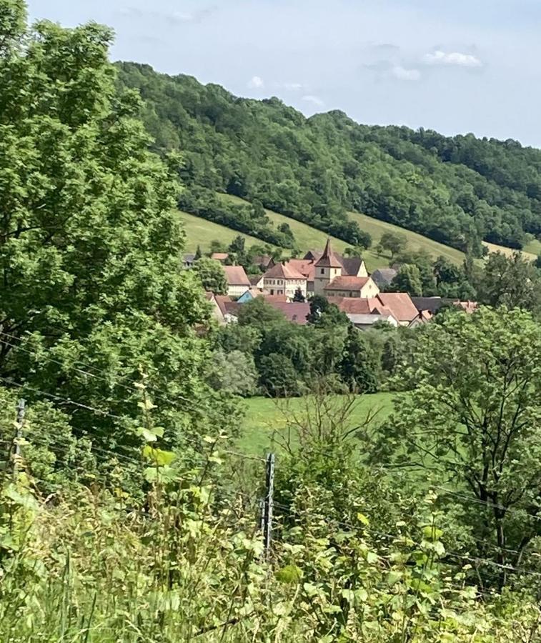 Rose Cottage Im Romantischen Taubertal 阿德尔斯霍芬 外观 照片