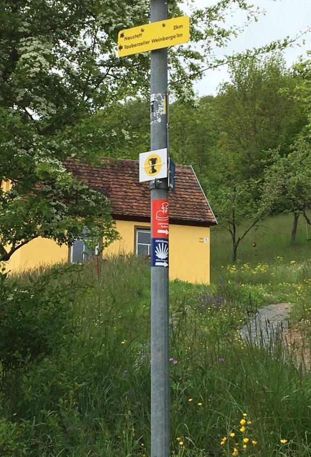 Rose Cottage Im Romantischen Taubertal 阿德尔斯霍芬 外观 照片